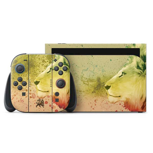 Profile of the Lion of Judah Nintendo Switch 2 (2025) with Joy-Con Skin
